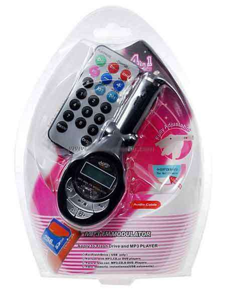 FM MODULATOR WITH REMOTE