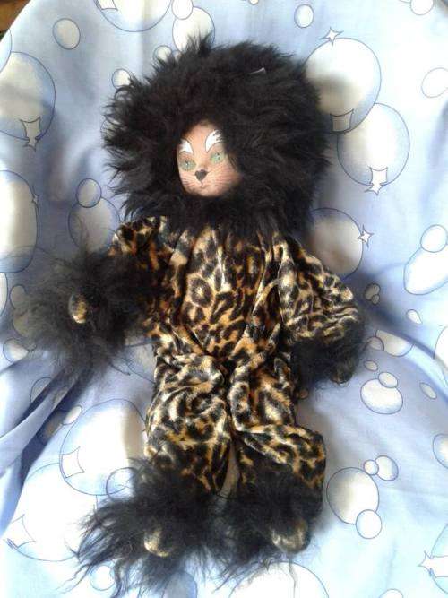 Doll in Leopard suit