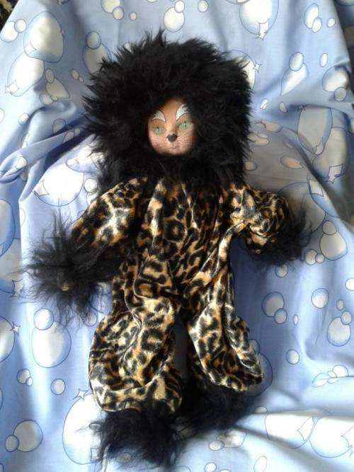 Doll in Leopard suit