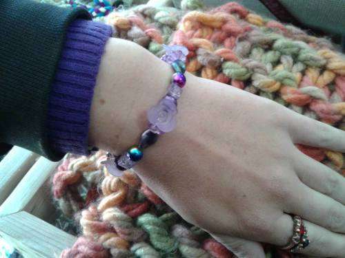 Handmade Bracelet - Purple
