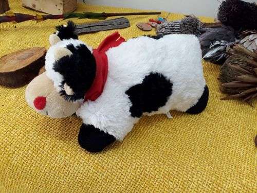 Plush Cow Pillow