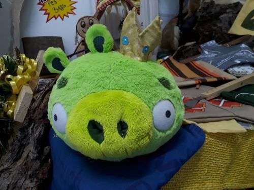 Plush Angry Birds Pig King