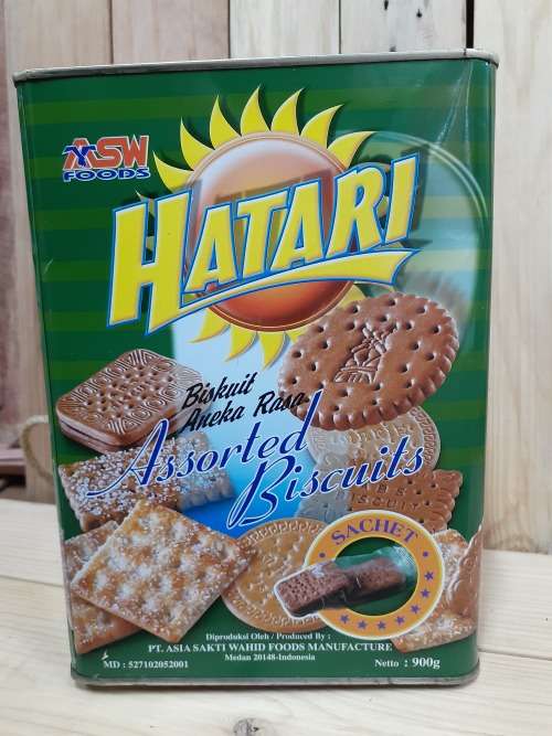 Collectable Tin - Hatari Asst. Biscuits