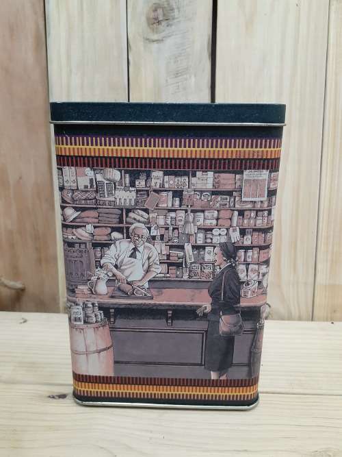 Collectible Tin - Old General Store Scene