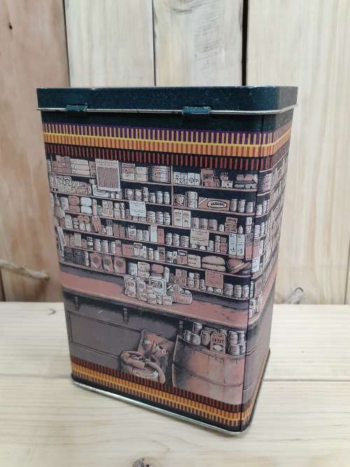 Collectible Tin - Old General Store Scene
