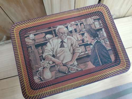 Collectible Tin - Old General Store Scene