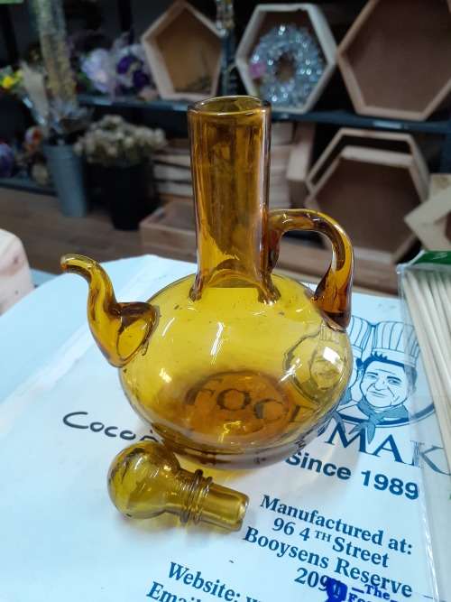 Blown Glass Decanter