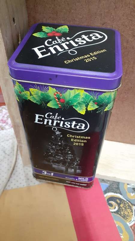 Collectible Tin - Cafe Enrista 3in1 Coffee Christmas 2015