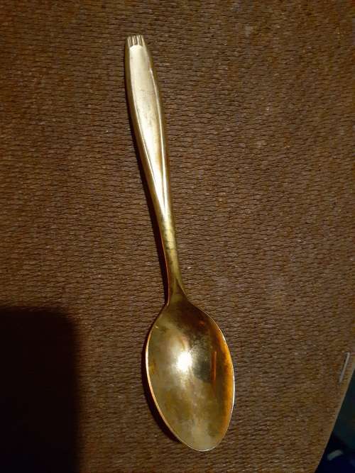 Collectable Spoon - Gold Stainless Steel
