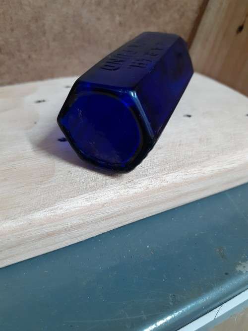 Collectible Glass Poison Bottle - S.A.R. & H.