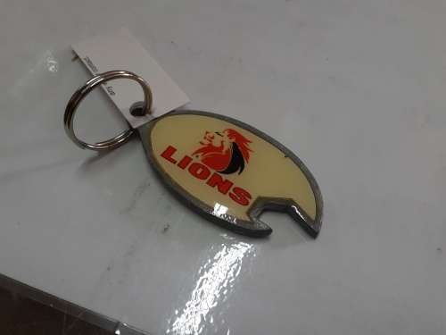 Novelty Bottle Opener Keyring - Lions
