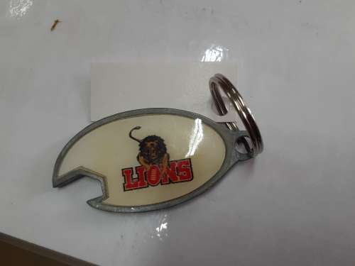 Novelty Bottle Opener Keyring - Lions