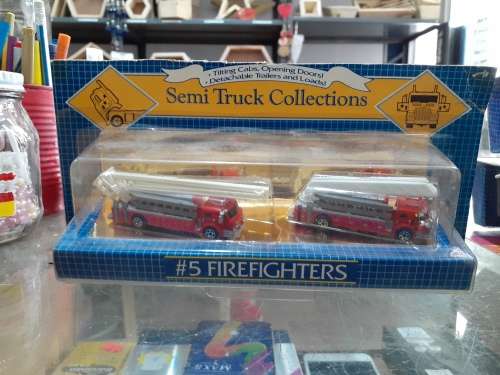 Galoob Micro Machines Firefighters Set