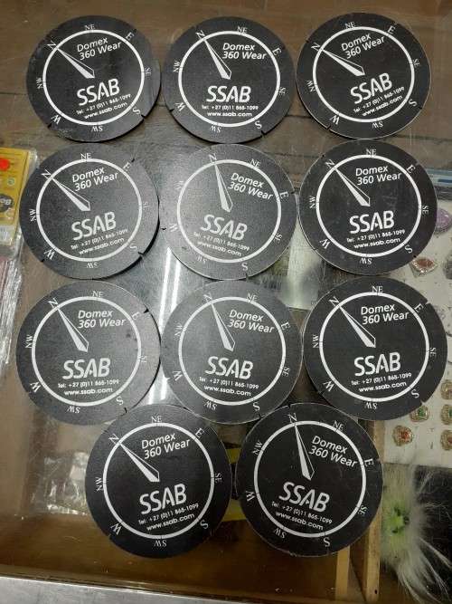 Heavy Steel Coasters - SSAB