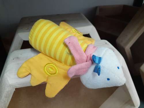 Stuffed Magnetic Butterfly - Rattles