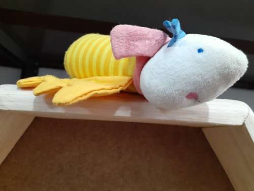 Stuffed Magnetic Butterfly - Rattles