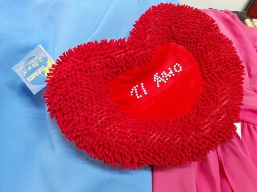 Plush Heart `Ti Amo`