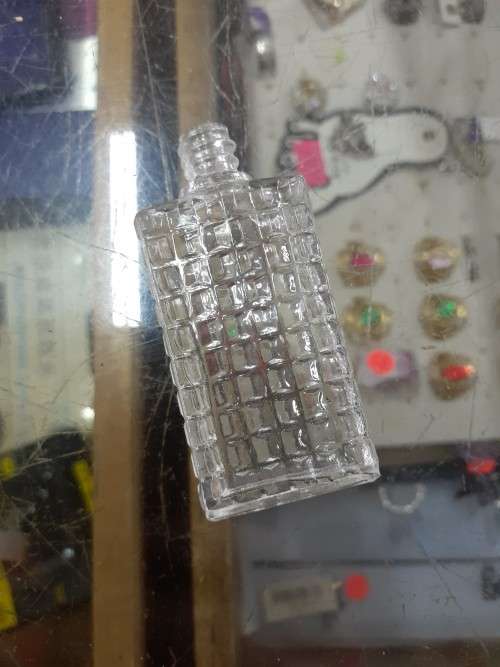 Collectable Small Glass Bottles - Rectangular