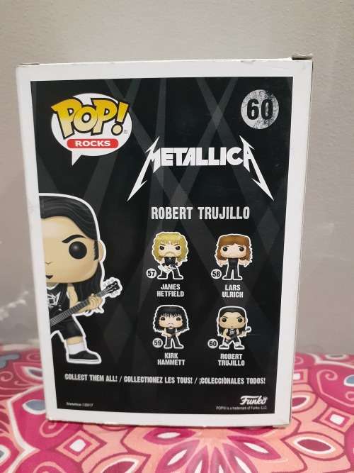 Funko Pop Metallica Robert Trujillo Vinyl Figure
