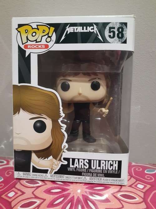 Funko Pop Metallica Lars Ulrich Vinyl Figure