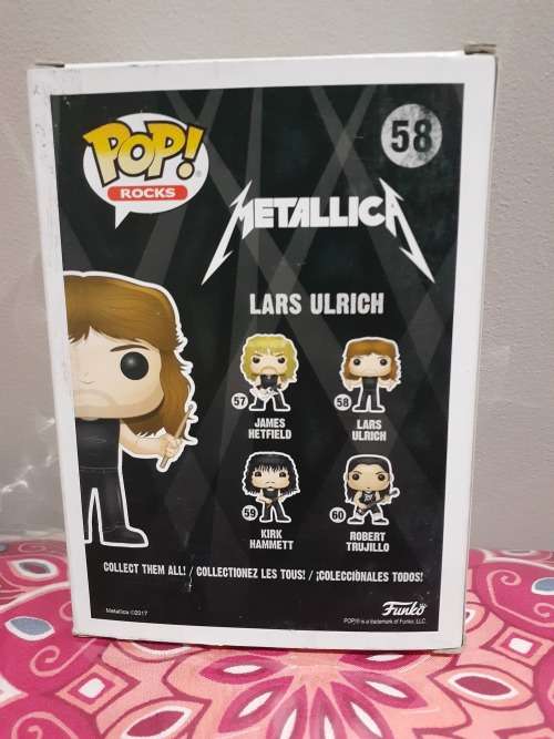 Funko Pop Metallica Lars Ulrich Vinyl Figure