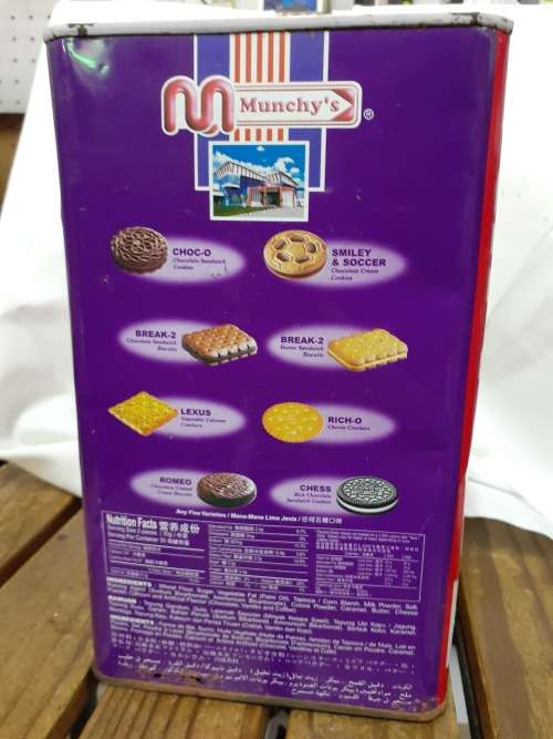 Collectible Tin - Munchy`s Topmix Assorted Biscuits