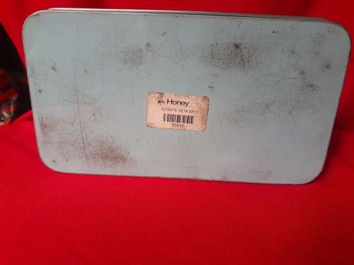 Collectible Tin - Honey Powder Blue