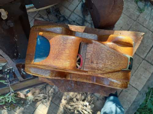 Hand carved Wooden Car - Classic Coupe