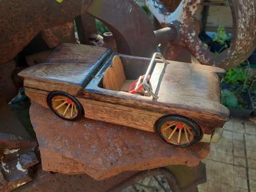 Hand carved Wooden Car - Custom Chevrolet Bel-Air