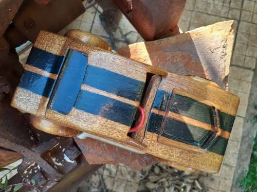 Hand carved Wooden Car - Ford Fairmont GT