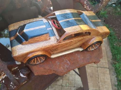 Hand carved Wooden Car - Ford Fairmont GT