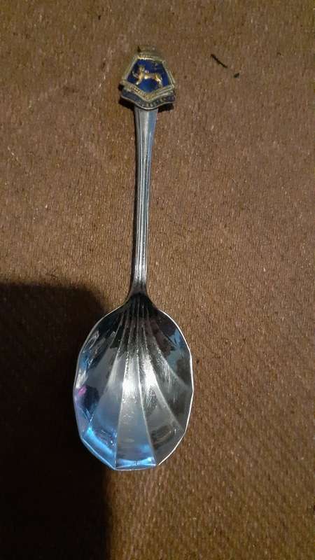 Souvenir Spoon - H.M.S. Dorsetshire