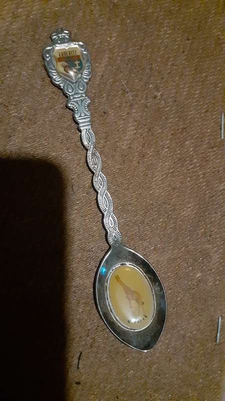 Souvenir Spoon - Luderitz, Giraffe