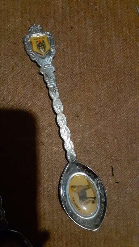 Souvenir Spoon - Port Alfred, Cheetah
