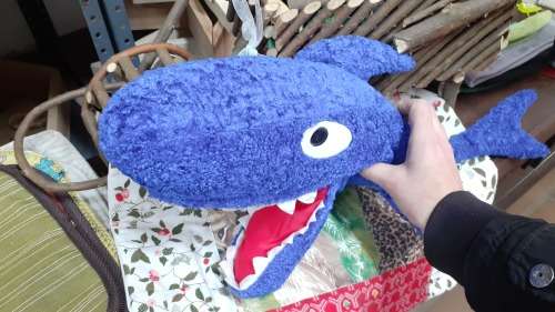Plush Blue Shark