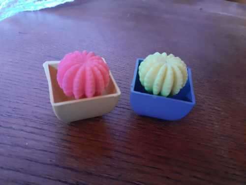 Novelty Growing Artificial Succulents - Cactus Round