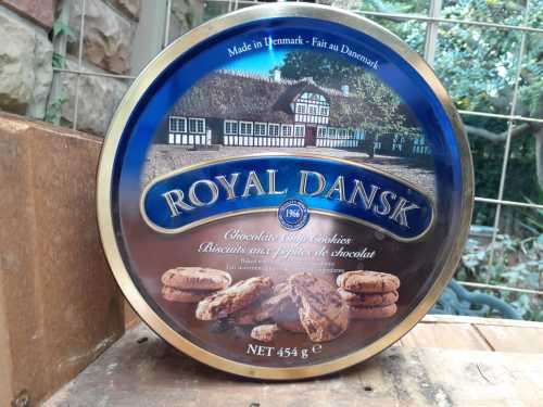 Collectible Tin - Royal Dansk Choc Chip Cookies