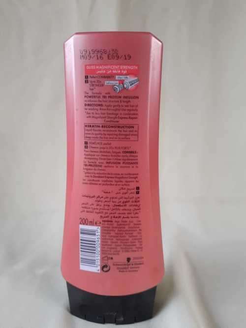 CLEARANCE SALE Schwarzkopf Gliss Magnificent Strength Conditioner 200ml