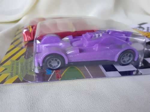 Cosby Car Wheels Plastic Car with Sweets - Glitter Purple Fantasy Car