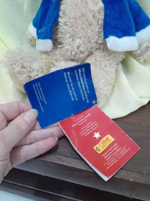 Steiff Knopf im Ohr Teddy Bear - Allianz WeihnachtsBar No 358 of 1000