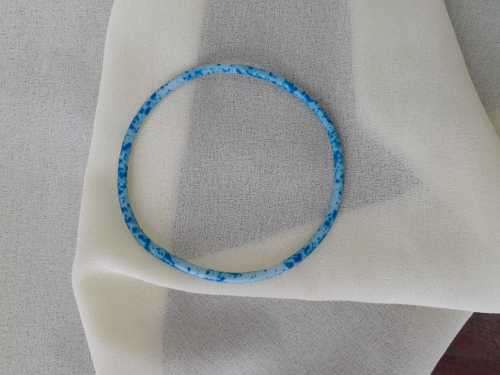 Rubber Blue Bracelet/Armband