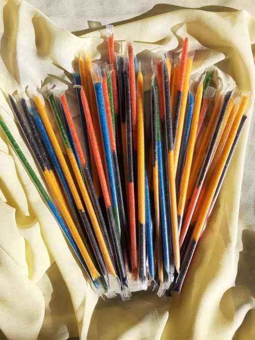 Clearance Sherbet Straws Assorted - Each