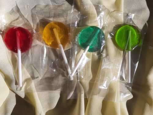 `Flatties` Lollipops Asst - Each