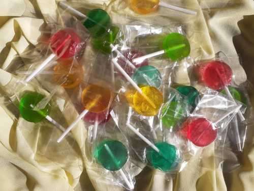 `Flatties` Lollipops Asst - Each