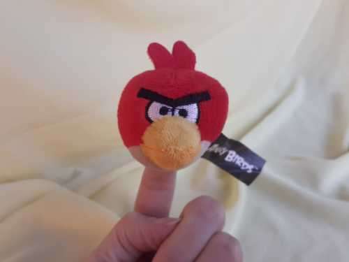 Plush Angry Bird Pencil Topper - Red