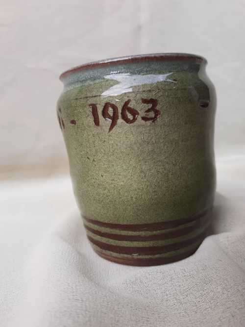 Small Pottery Pot - ITC Congress 1963