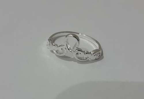 Silver Fashion Ring - Tiara