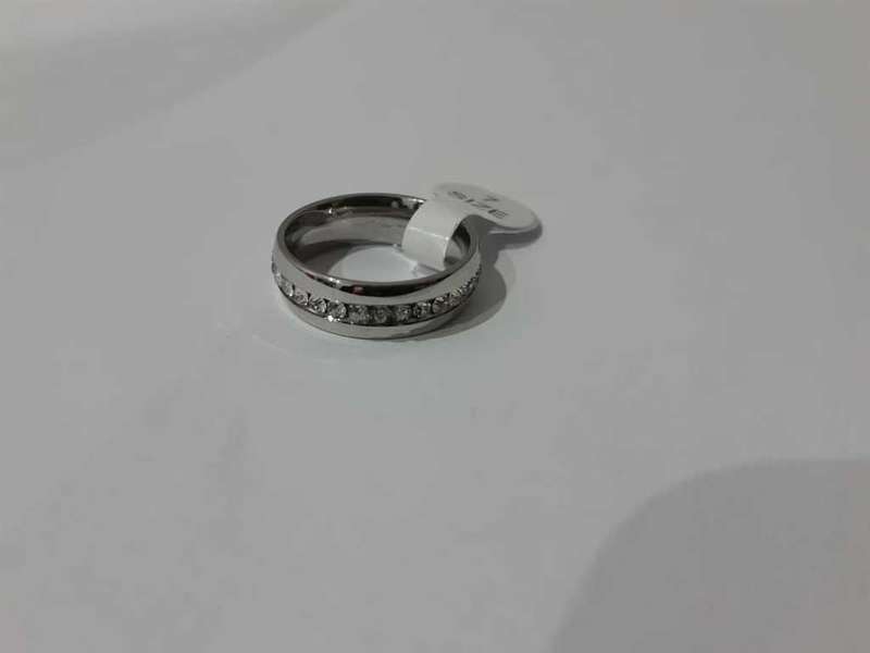 Diamante Fashion Ring - Silver