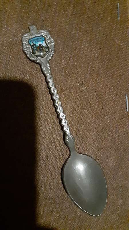 Souvenir Spoon - Rothenburg/T Plonlein