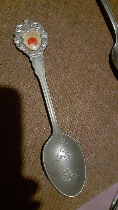 Souvenir Spoon - Japan, Damaged